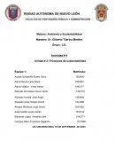 Principios de ambiente y sustentabilidad