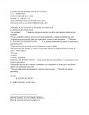 Actividades para convivir dia a dia