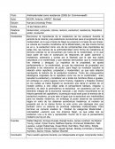 Antimodernidad como resistencia (2009) En Commonwealth