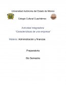 Características de una empresa