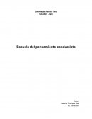 Ensayo de la teoría conductista