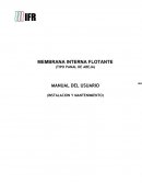 Manual membrana interna flotante