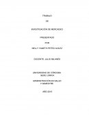 Trabajo de investigación de mercadeo