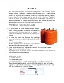 Alcanos. Propiedades y usos de los alcanos