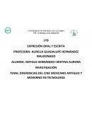 Diferencias del cine mexicano antiguo y moderno en tecnologia