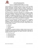 Técnicas e Instrumentos para la recolección de datos