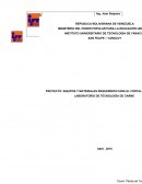 EQUIPOS Y MATERIALES REQUERIDOS PARA EL FORTALECIMIENTO DEL LABORATORIO DE TECNOLOGÍA DE CARNE