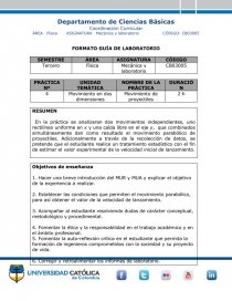 FORMATO GUÍA DE LABORATORIO. Página 1