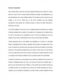 Solución inesperada.. Página 1
