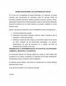 GENEALIDADES SOBRE LOS CONTENIDOS DE COSTOS