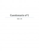 Gramática castellana. Cuestionario.
