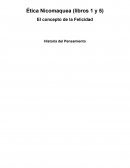 Ética Nicomaquea (libros 1 y 5) El concepto de la Felicidad