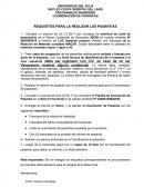 COORDINACIÓN DE PASANTIAS REQUISITOS PARA LA REALIZAR LAS PASANTIAS