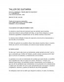 Taller de Guitarra