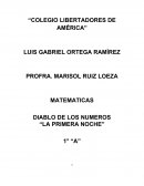 EL DIABLO DE LOS NUMEROS: PRIMERA NOCHE