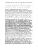 Cesar coll. Plantea al alumno como el responsable en la construcción de su aprendizaje