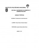 Fundamentos de Administración INVESTIGACIÓN DE CAMPO