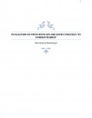 EVALUATION OF PINTO WITH 4PS AND ENTRY STRATEGY TO FOREIGN MARKET