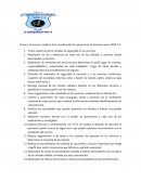 Tareas y funciones a realizar de la coordinación de operaciones de Serenos Lasser 2020 C.A.