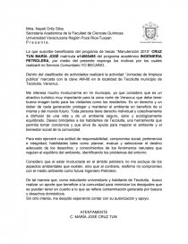 Carta Exposicion De Motivos Maestria