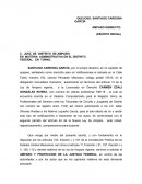 Demanda amparo directo