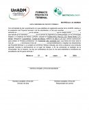 CARTA COMPROMISO DEL PROYECTO TERMINAL I