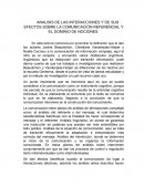 Analisis de las interacciones