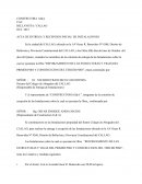 Acta de entrega y recepcion inicial de instalaciones