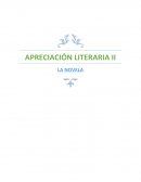 TRABAJO DE ENTREGA DE EXPOSICIÓN LA NOVELA