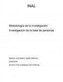 Aspectos conceptuales y caracterizaciones de la trata de personas