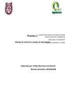 Practica 1 Manejo de material y equipo de laboratorio