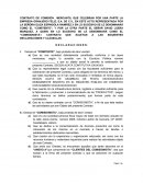 CONTRATO DE DISTRIBUCIÓN Y COMSION MERCANTIL.