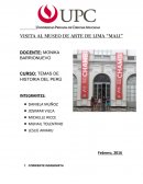 VISITA AL MUSEO DE ARTE DE LIMA “MALI”