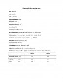 Caso clínico de embarazada.