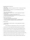 Historia Argentina SXX