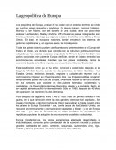 La geopolítica de Europa.