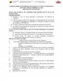 Congreso de angostura.FECHA DE ENTREGA DE INFORME POR EQUIPO SEGÚN PLAN DE EVALUACIÓN