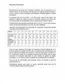 Recursos financieros.