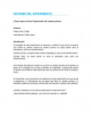 Practica. ¿Tiene masa el humo? Experimento del cambio químico.