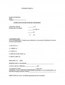 FORMATO PARA CONSTITUIR SOCIEDADES