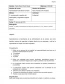 Remuneración y gestión del desempeño y seguridad e higiene laboral