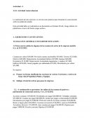 EJERCICIOS CUANTITATIVOS: EL BALANCE GENERAL O ESTADO DE SITUACION