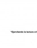 Ejercitando la lectura