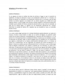 En una agencia de banco se realizan dos tipos de servicios, el pago en caja y la atención en plataforma