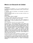 México con Educación de Calidad