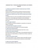 Tema 1. Introducción al Estudio del Derecho como disciplina autónoma