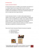 Fuentes Generales del Derecho