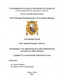 Antropología. Una exploración de las diversidad humana con temas de cultura hispana