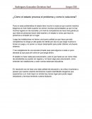 Cómo el estado provoca el problema y como lo soluciona