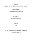 COMO TRATAR CON PERSONAS DIFICILES